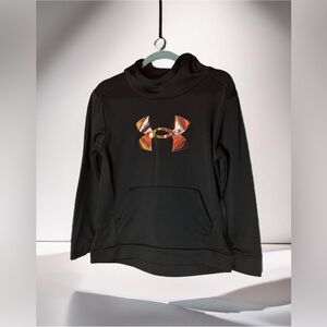 Girls Youth Under Armour Sweatshirt Hoodie Size XL Iridescent Logo